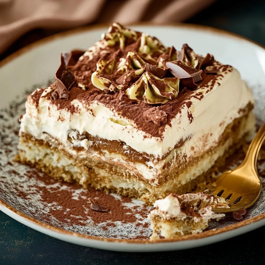 Dubai Chocolate Tiramisu