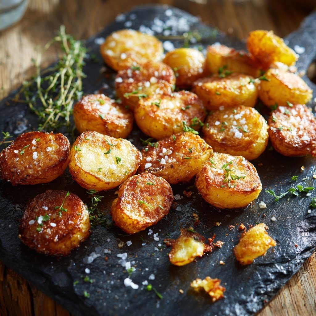 Ofen Kartoffel Spalten Mit Meersalz