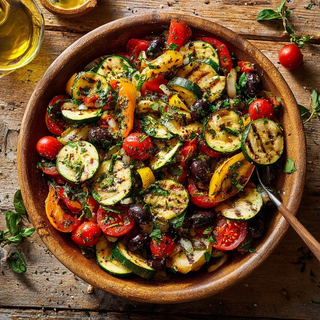 Salate Zum Grillen Mediterran