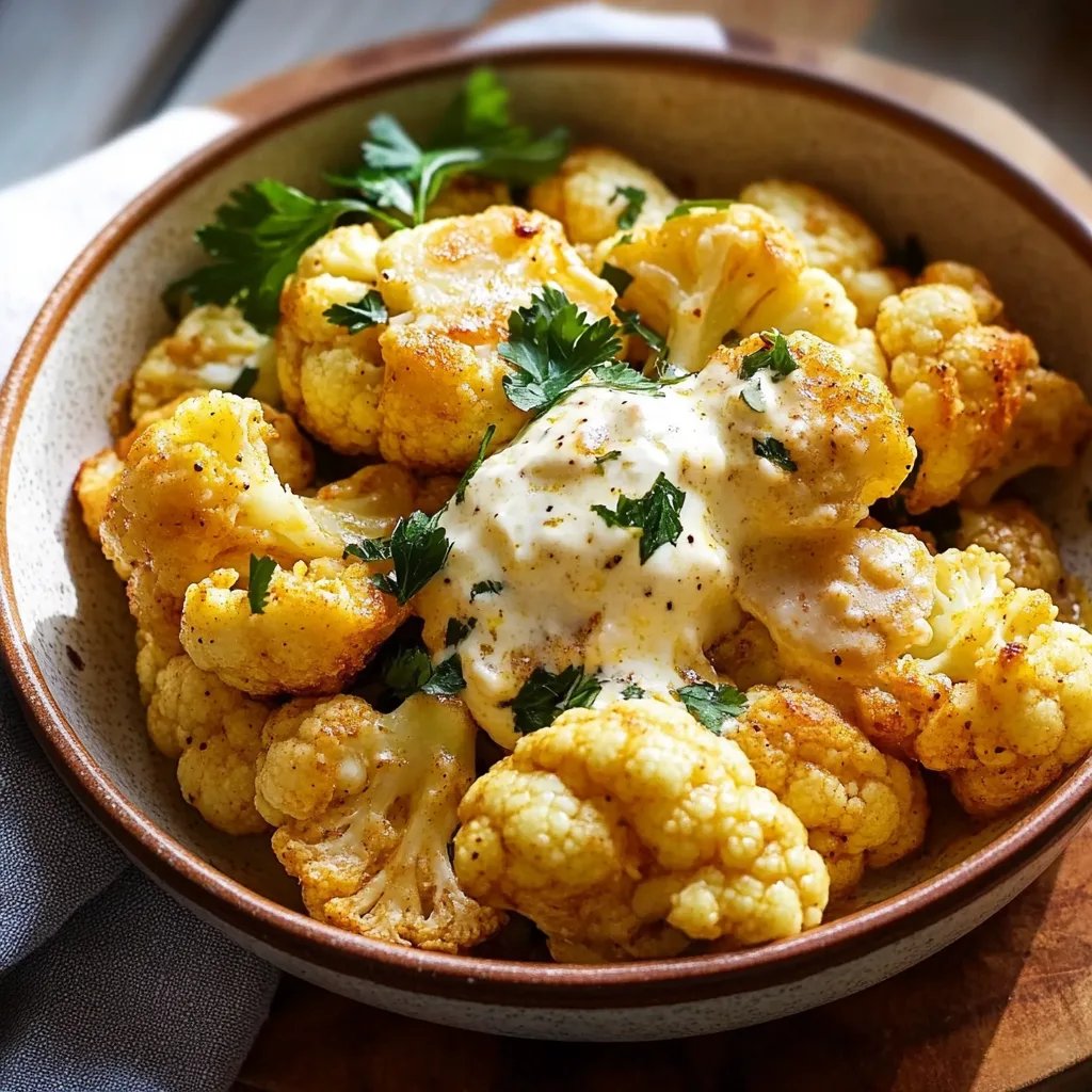 Butter Cauliflower (Vegan-Friendly)